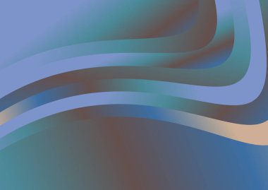 Dalgalı çizgilerle soyut renk arkaplanı, hareket desenli şablon, ve rastgele bulanık desen parlaması 