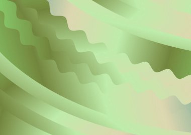 Dalgalı çizgilerle soyut renk arkaplanı, hareket desenli şablon, ve rastgele bulanık desen parlaması 