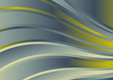 Dalgalı çizgilerle soyut renk arkaplanı, hareket desenli şablon, ve rastgele bulanık desen parlaması 