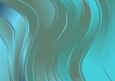 Dalgalı çizgilerle soyut renk arkaplanı, hareket desenli şablon, ve rastgele bulanık desen parlaması 