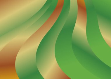 Dalgalı çizgilerle soyut renk arkaplanı, hareket desenli şablon, ve rastgele bulanık desen parlaması 