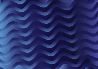 Dalgalı çizgilerle soyut renk arkaplanı, hareket desenli şablon, ve rastgele bulanık desen parlaması 