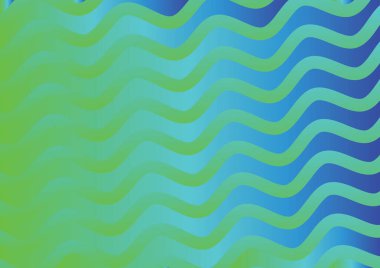 Dalgalı çizgileri olan soyut mavi arkaplan, hareket desenli çizgiler ve rastgele parlayan bulanık desenler., 