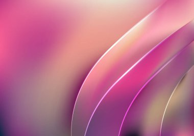 Dalgalı çizgilerle soyut renk arkaplanı, hareket desenli ipek şablon ve rastgele bulanık desenler., 