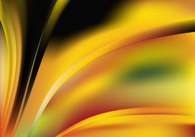 Dalgalı çizgilerle soyut renk arkaplanı, hareket desenli ipek şablon ve rastgele bulanık desenler., 