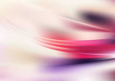 Dalgalı çizgilerle soyut renk arkaplanı, hareket desenli ipek şablon ve rastgele bulanık desenler., 