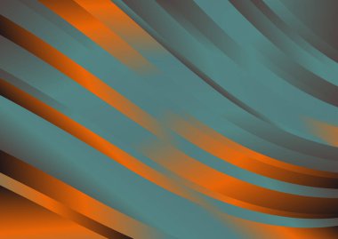 Dalgalı çizgilerle soyut renk arkaplanı, hareket desenli çizgiler ve rastgele parlayan bulanık desenler., 