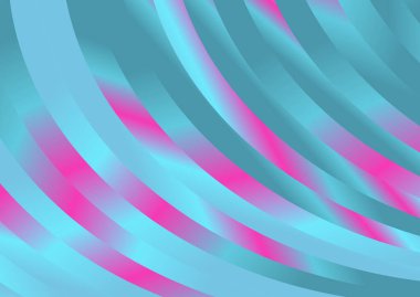 Dalgalı çizgileri olan soyut mavi arkaplan, hareket desenli çizgiler ve rastgele parlayan bulanık desenler., 