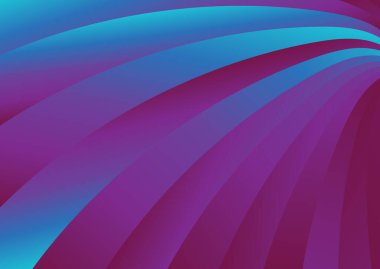 Dalgalı çizgileri olan soyut mavi arkaplan, hareket desenli çizgiler ve rastgele parlayan bulanık desenler., 