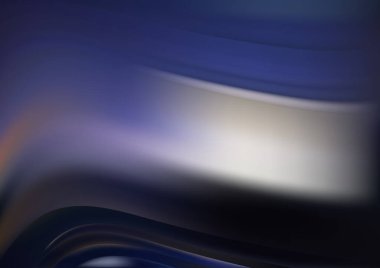 Dalgalı çizgilerle soyut mavi arkaplan, hareket desenli ipek şablon, ve rastgele bulanık desenler., 