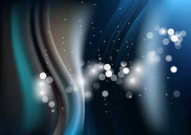 Dalgalı çizgilerle soyut renkli arkaplan, hareket desenli çizgiler ve rastgele parlayan bulanık desen., 