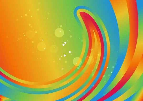 Abstract Color Background Wavy Lines Color Template Motion Texture Shining — Image vectorielle