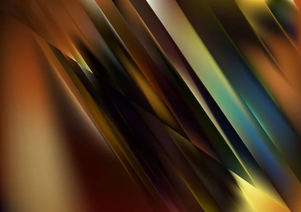 Fond Coloré Abstrait Avec Des Lignes Ondulées Modèle Rayures Avec — Image vectorielle