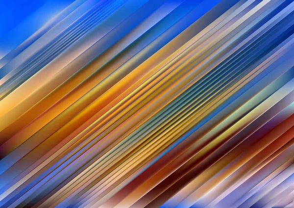 Fond Coloré Abstrait Avec Des Lignes Ondulées Modèle Rayures Avec — Image vectorielle