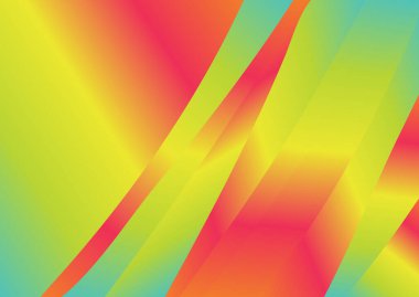 Dalgalı çizgilerle soyut renk arkaplanı, hareket desenli ipek şablon ve rastgele bulanık desenler., 