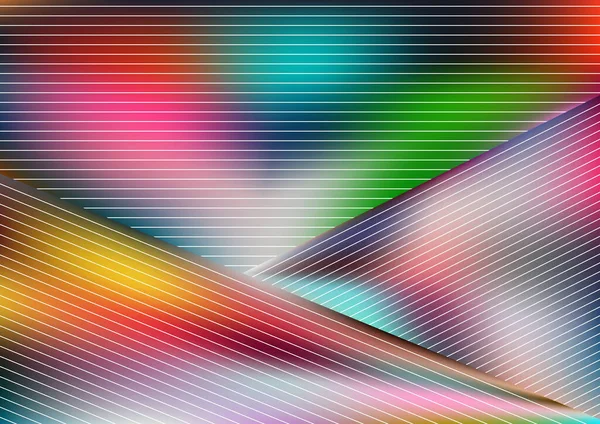 Fondo Color Abstracto Con Líneas Onduladas Con Líneas Diagonales Efecto — Vector de stock