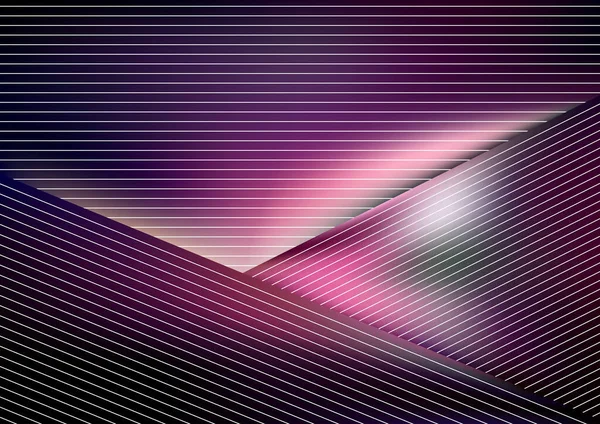 Fond Couleur Abstrait Avec Des Lignes Ondulées Avec Des Lignes — Image vectorielle