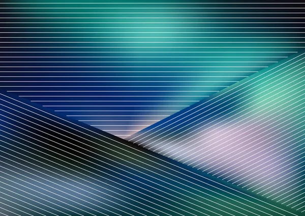 Fond Couleur Abstrait Avec Des Lignes Ondulées Avec Des Lignes — Image vectorielle