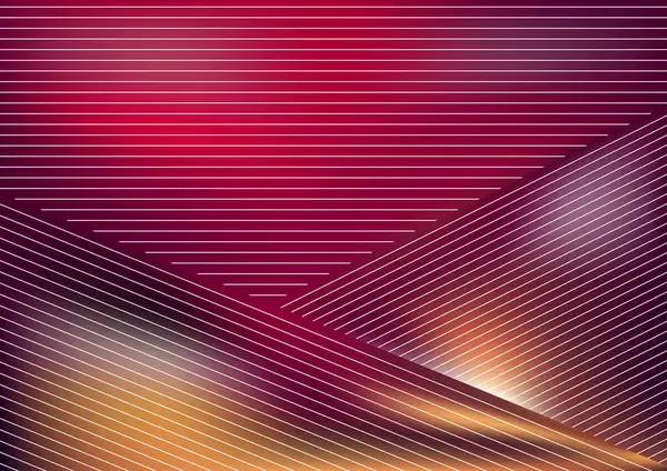 Fondo Color Abstracto Con Líneas Onduladas Con Líneas Diagonales Efecto — Vector de stock