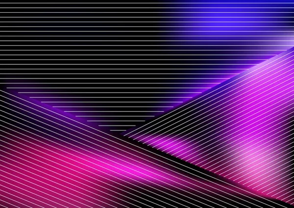 Fondo Color Abstracto Con Líneas Onduladas Con Líneas Diagonales Efecto — Archivo Imágenes Vectoriales