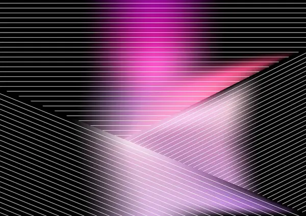 Fondo Color Abstracto Con Líneas Onduladas Con Líneas Diagonales Efecto — Vector de stock