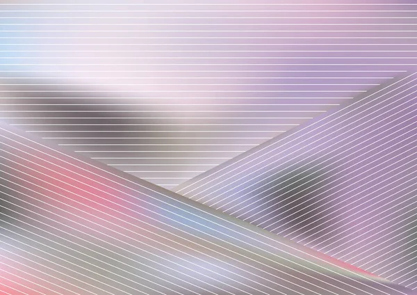 Abstrakter Farbhintergrund Mit Wellenförmigen Linien Mit Diagonalen Linien Weißer Rauscheffekt — Stockvektor
