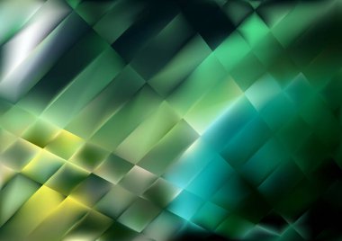 Mavi arkaplan, bulanık cam efektli soyut renk karışımı, hareket desenli şablon, bulanık desenli parlaklık