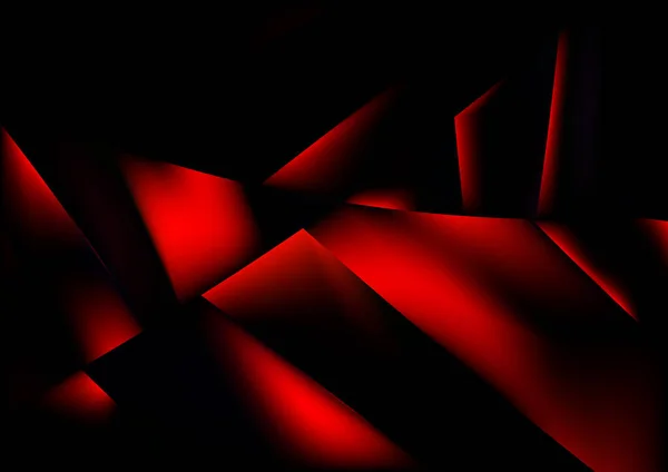 Fondo Abstracto Con Patrones Efecto Brillante Plantilla Roja Con Textura — Vector de stock