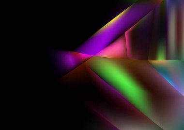 Parlak efekt desenli soyut arkaplan, hareket desenli renk şablonu