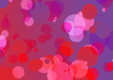 Parlak efekt çemberli soyut arkaplan, hareket desenli şablon, mor arka planda rastgele bulanık desen.