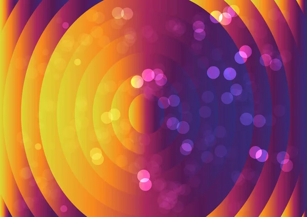 Яркий Градиентный Абстрактный Фон Кругами Цветовой Шаблон Текстурой Движения — стоковый вектор