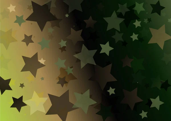 Fondo Abstracto Con Estrellas Efecto Brillante Plantilla Con Textura Movimiento — Vector de stock