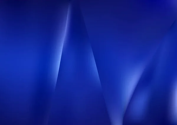 抽象的な背景に光沢のある効果パターン動きのある青色のテンプレート — ストックベクタ