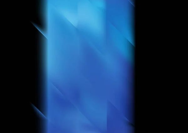 暗い抽象的な背景に光沢のある色の光動きのある色のテンプレート — ストックベクタ