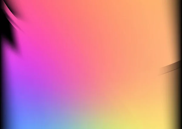 Αφηρημένο Φόντο Θολή Χρωματική Επίδραση Πρότυπο Χρωματιστά Φώτα — Διανυσματικό Αρχείο