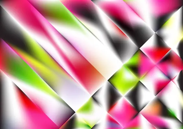 Fondo Abstracto Borroso Con Líneas Diagonales Efecto Brillante Plantilla Color — Archivo Imágenes Vectoriales