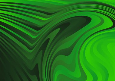 dalgalı dalgalanma çizgileri olan parlak gradyan soyut arkaplan, hareket desenli renk şablonu 