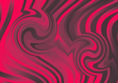 dalgalı dalgalanma çizgileri olan parlak gradyan soyut arkaplan, hareket desenli renk şablonu 