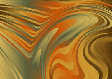 dalgalı dalgalanma çizgileri olan parlak gradyan soyut arkaplan, hareket desenli renk şablonu 