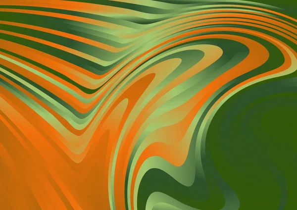 Heller Farbverlauf Abstrakter Hintergrund Mit Welligen Wellenlinien Farbschablone Mit Bewegungsstruktur — Stockvektor