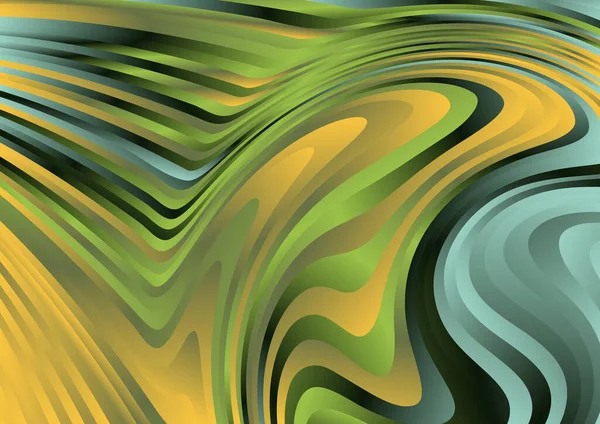 Heller Farbverlauf Abstrakter Hintergrund Mit Welligen Wellenlinien Farbschablone Mit Bewegungsstruktur — Stockvektor