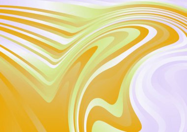 dalgalı dalgalanma çizgileri olan parlak gradyan soyut arkaplan, hareket desenli renk şablonu 