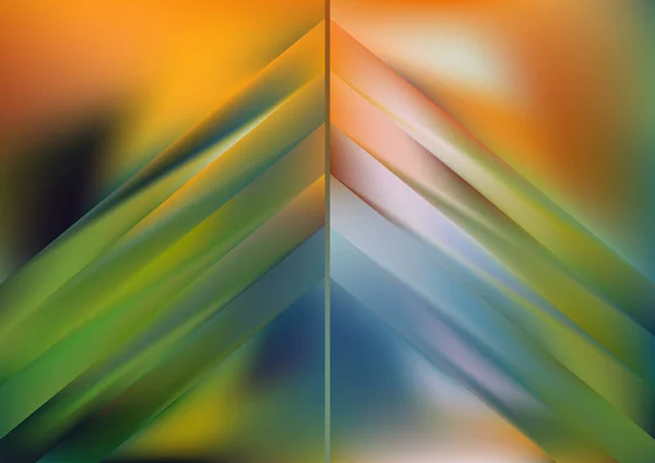 具有光泽效果箭头的抽象背景 具有运动纹理的模板 在彩色背景上随机显示模糊图案 — 图库矢量图片