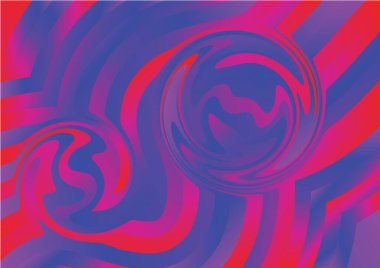 dalgalı dalgalanma çizgileri olan parlak gradyan soyut arkaplan, hareket desenli renk şablonu 