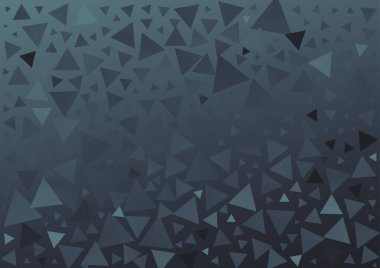 Mavi parlaklık efektli soyut arkaplan