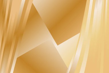 Kopya alanı, vektör illüstrasyon deseni olan soyut yaratıcı altın arkaplan