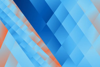 Mavi parlaklık efektli soyut arkaplan