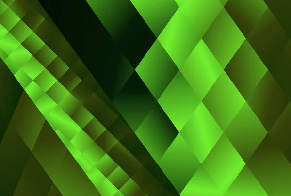 抽象的な創造的な緑の背景にコピースペース ベクトルイラストパターン — ストックベクタ