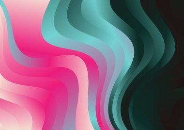 Kopya alanı, vektör illüstrasyon deseni olan soyut yaratıcı arkaplan