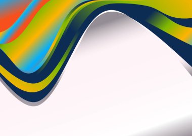 Kopya alanı, vektör illüstrasyon deseni olan soyut iş arkaplanı